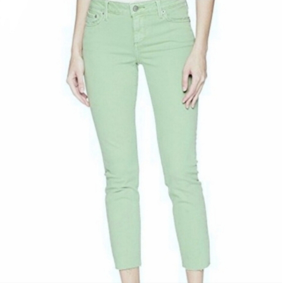 Lucky Brand Zoe straight crop‎ Mint green Size 8/29 - Picture 1 of 13